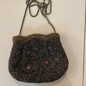 **Vintage Towanny Beaded Cocktail Purse**